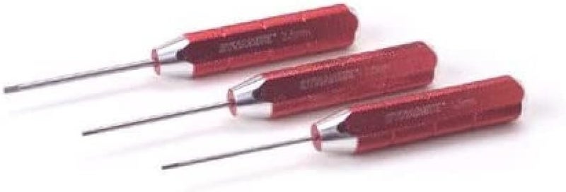 Dynamite Machined Hex Driver Metric Set in Red - Precision Hand Tools
